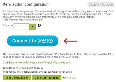 XeroAddOnsConfiguration