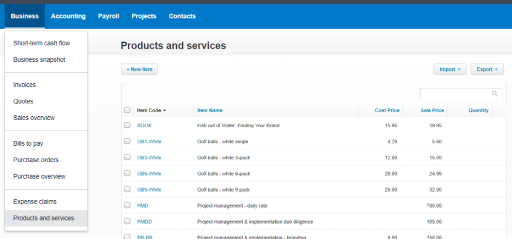 Vinsight Documentation Importing Data From Xero Vinsight Documentation 4639