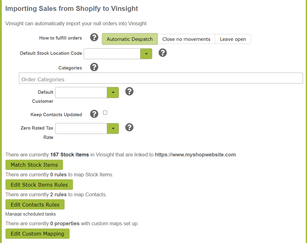 Automatically importing  Orders